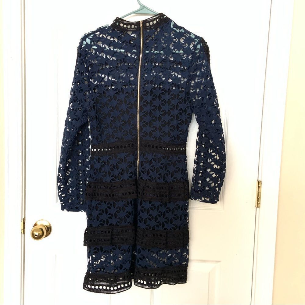 Few Moda Star Lace Mini Dress - Picture 3 of 11